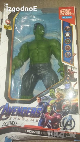 Нова фигура Хълк Hulk Action Figure, снимка 6 - Фигурки - 40718433