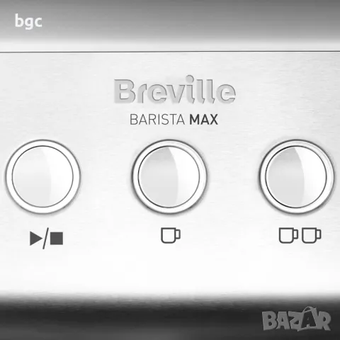 НОВА Еспресо машина Breville Barista Max VCF126X-01, 15 bar, 1450 w, Вградена кафемелачка - 24 месец, снимка 8 - Кафемашини - 48065901