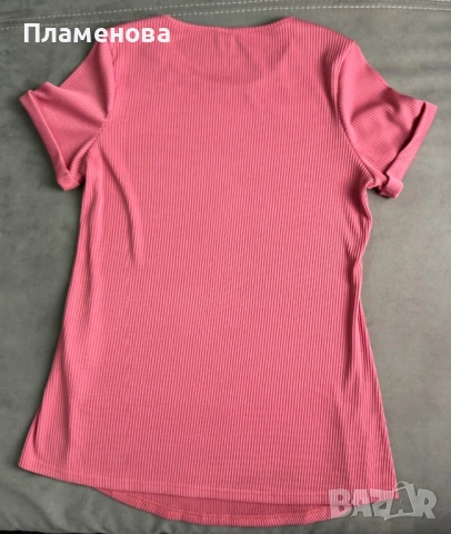 Дамска блуза / туника с къс ръкав - L, снимка 5 - Туники - 54277076
