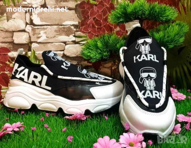 Karl Lagerfeld дамски маратонки , снимка 3 - Маратонки - 31061264