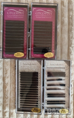 Мигли обемни готови снопчета / косъм в косъм, снимка 6 - Друго оборудване - 52812675