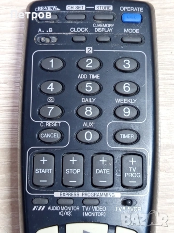 Дистанционно "JVC"за видео рекордери, снимка 2 - Дистанционни - 53154217