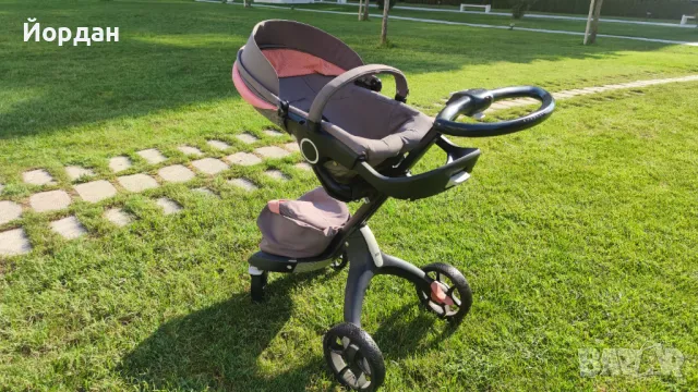 Stokke Xplory V5 Coral Limited edition, снимка 3 - Детски колички - 48549223