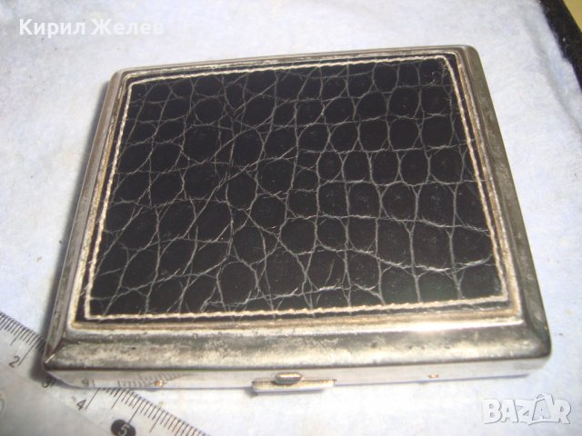 СТИЛНА ВИНТИДЖ СРЕБРИСТА РЕТРО СТИЛ ТАБАКЕРА 32192