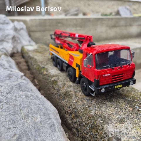 Tatra 8x8 бетон помпа 1:43, снимка 3 - Колекции - 54277626