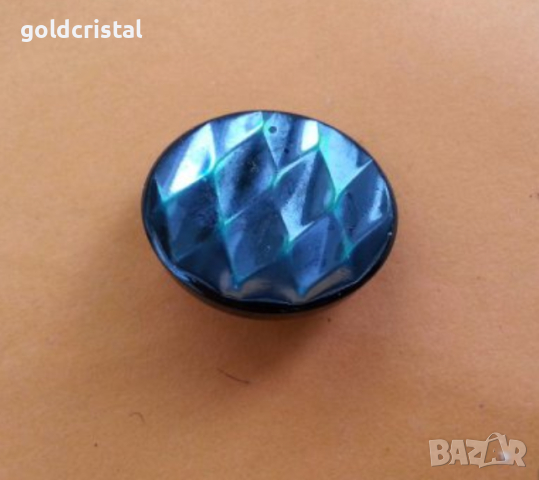  старо стъклено  копче , снимка 3 - Антикварни и старинни предмети - 16063289