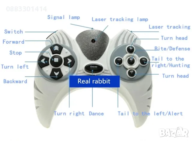 Smart Динозавър с дистанционно управление Интерактивна играчка , снимка 5 - Други - 47587620
