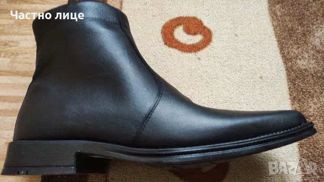 Стилни мъжки боти с изчистена визия! Номер-47, снимка 2 - Мъжки боти - 48084893