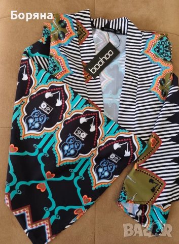 Boohoo ново кимоно плажно парео с флорален принт