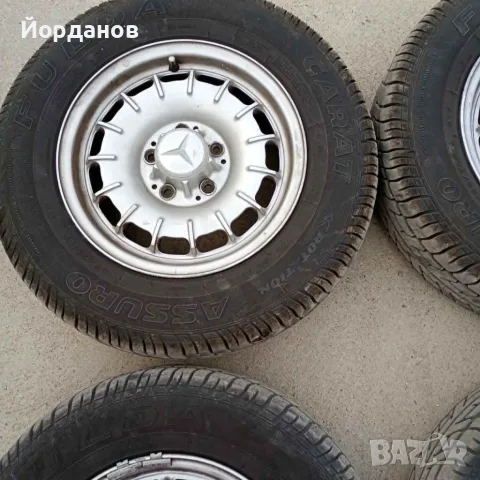 Комплект джанти за Mercedes Barock  14 цола 6,5 J, снимка 3 - Гуми и джанти - 55792574