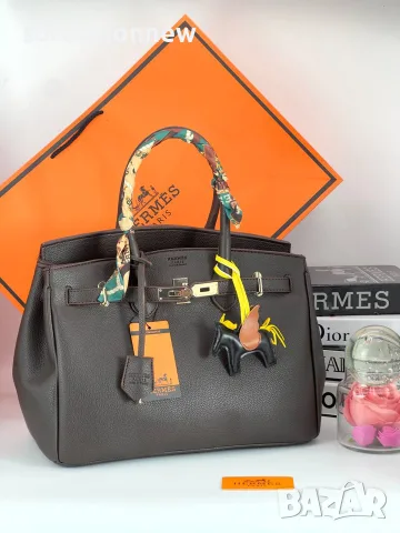 Топ изработка Hermes Birkin кожа 35см, снимка 9 - Чанти - 55959025