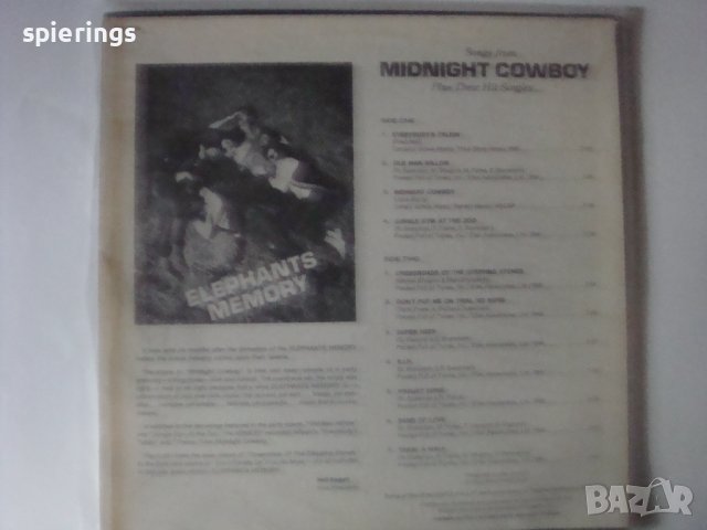 LP "Midnight Cowboy", снимка 2 - Грамофонни плочи - 39026439