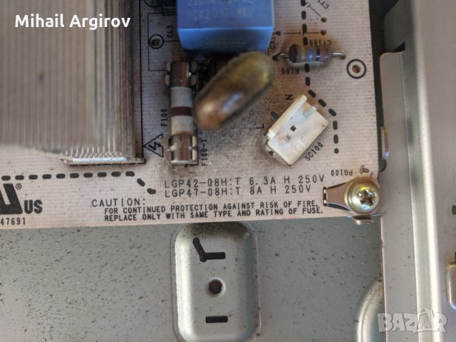 LG 42LG3000-EAX40150702/17/-EAX40157601/17-LC420WXN 6632L -0502A PNEL-T716A Rev-0.8, снимка 5 - Части и Платки - 30878333