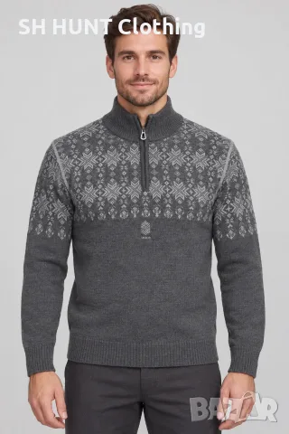 SNJOR Jostedal wool sweater HN 50% wool, 50% acrylic размер M вълнен пуловер - 2110