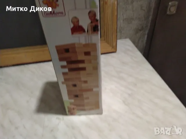 Дървена кула Eichhorn – тип Jenga нова , снимка 2 - Конструктори - 50167117