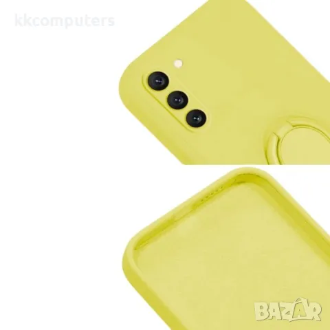 Samsung Galaxy A15 4G/5G (A155F/A156B) Силиконов кейс bSmart Finger Grip и Протектор, снимка 4 - Калъфи, кейсове - 49857022