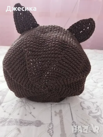 Плетено котешко легло на една кука, снимка 5 - За котки - 48687132