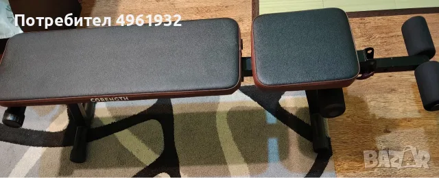 Лежанка,  лост,дъмбели, тежести, снимка 2 - Фитнес уреди - 56248422
