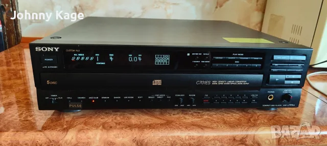 Sony CDP-C701ES 
, снимка 5 - Аудиосистеми - 56404193