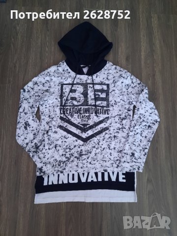 мъжки anorak с качулка  be, снимка 3 - Суичъри - 38099487