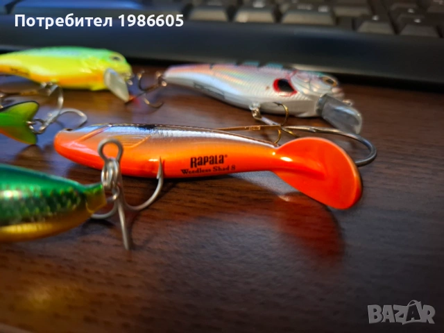 Воблери Rapala и Spro, снимка 3 - Такъми - 54154748