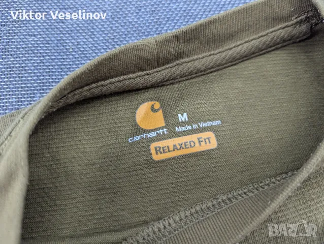 Carhartt Sweatshirt Мъжки Размер M Бежова Блуза, снимка 10 - Блузи - 49585533