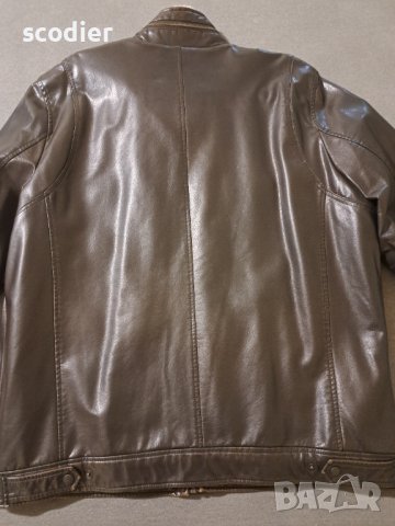 Levi Strauss & Co - XL - топло кожено яке, снимка 3 - Якета - 42500628