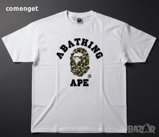ОВЪРСАЙЗ тениски с BATHING APE дизайн, 3 модела! Или с ТВОЯ идея!, снимка 4 - Тениски - 53139438