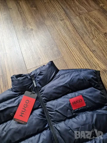Страхотна мъжка грейка елек HUGO BOSS размер S M XL, снимка 4 - Якета - 55894993