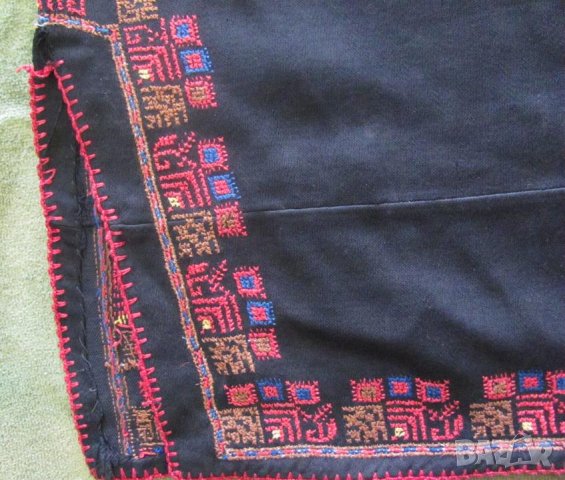 19 век Фолк Арт Женски Костюм Литак ръчна бродерия, снимка 4 - Антикварни и старинни предмети - 35196488