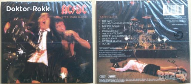 AC-DC - CDs - оригинални и неофициални дискове, снимка 6 - CD дискове - 50425863
