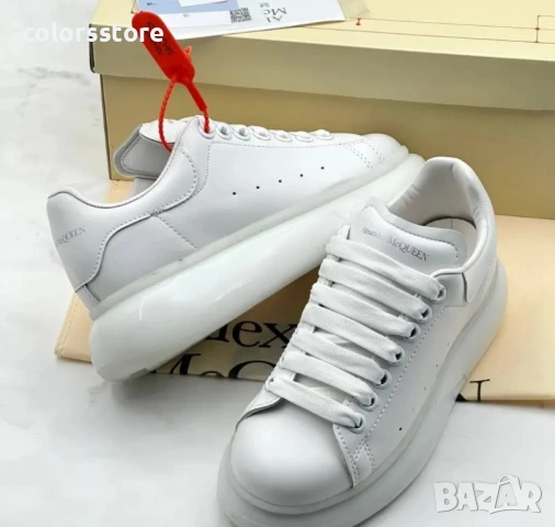 Мъжки бели обувки Alexander McQueen/BR168s