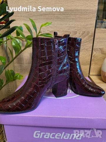 Дамски елегантни боти , снимка 11 - Дамски боти - 51880801