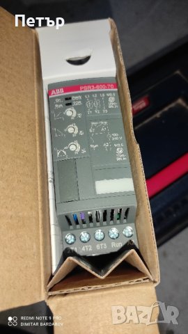 софтстартер Абб, снимка 2 - Други машини и части - 42851795