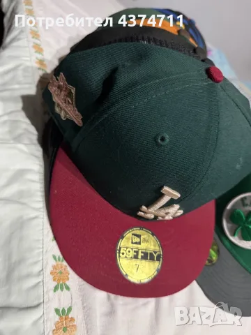 Продавам колекция от шапки New era и  Mitchell and Ness, снимка 6 - Шапки - 55986237