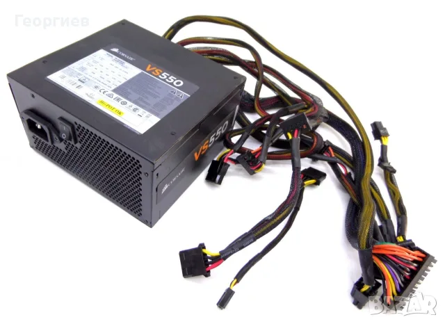 Захранване Corsair sv550, снимка 2 - Захранвания и кутии - 56465895