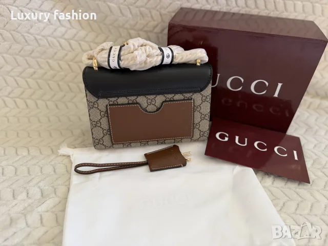 дамска чанта Gucci, снимка 4 - Чанти - 56149405