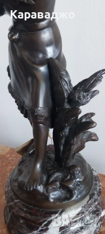 Бронзова Статуетка, снимка 4 - Статуетки - 50932074
