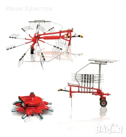 Сеносъбирачи тип "хеликоптер" Celmak, снимка 3 - Селскостопанска техника - 50254891