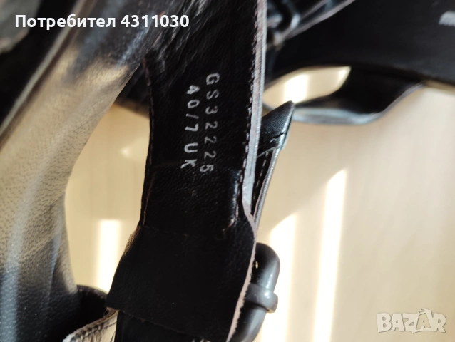 Дамски чехли естествена кожа  G-Star Raw 40 номер, снимка 7 - Чехли - 53808591