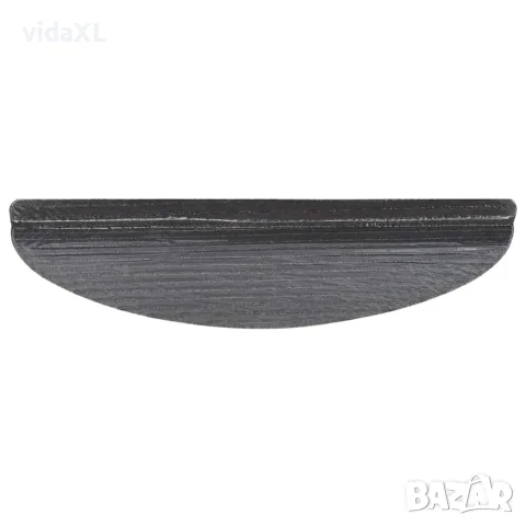 vidaXL Самозалепващи стелки за стълби, 15 бр, 56x17x3 см, бежови, снимка 5 - Изтривалки - 56145981