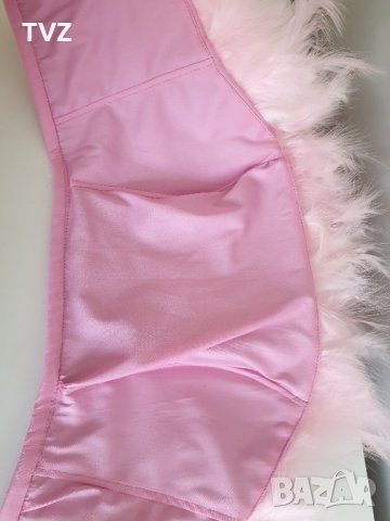 Бюстие / топ / корсет с естествени пера 4 цвята, снимка 3 - Корсети, бюстиета, топове - 40615665