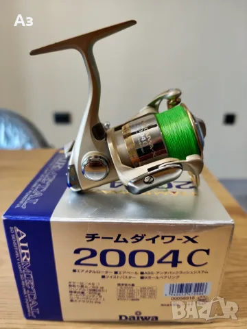 ​📢 ПРОДАВАМ] Легендарна макара Team Daiwa-X 2004C Air Metal (Made in Japan) , снимка 8 - Макари - 56024949