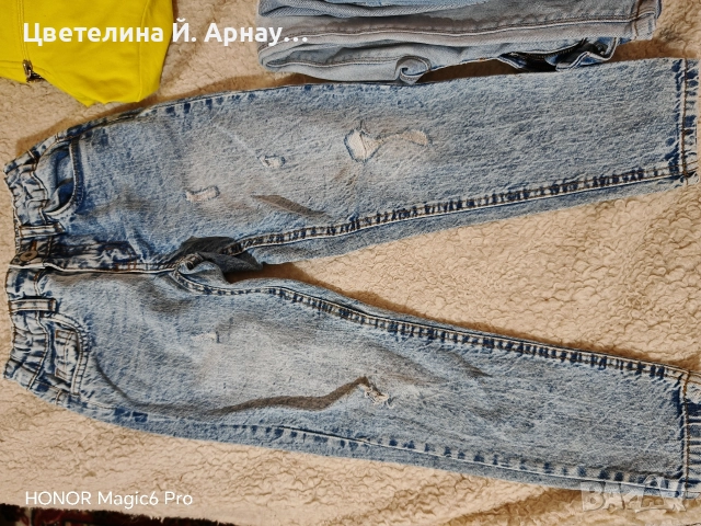 детски дънки за момиче , снимка 3 - Детски панталони и дънки - 52559964