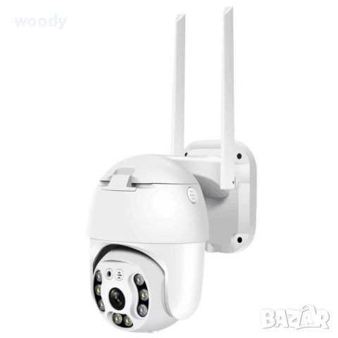W-Fi камера за видеонаблюдение със звук, външна/вътрешна, снимка 3 - IP камери - 42366942