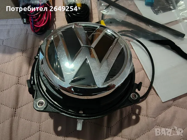 VW FLIP LOGO Камера Passat Golf, снимка 2 - Аксесоари и консумативи - 56129905