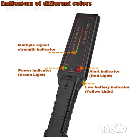 Ръчен металотърсач, V·RESOURCING, снимка 7 - Други инструменти - 51775786
