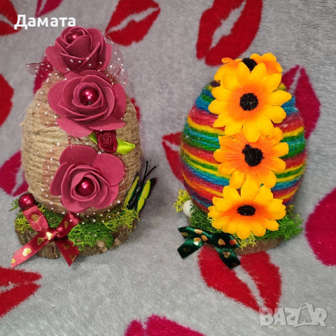 Великденски и пролетни декорации- венци и др. , снимка 4 - Декорация за дома - 40102344