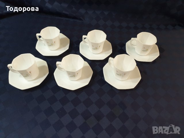 Сервиз за чай -френски аркопал в Сервизи в гр. Русе - ID42865084 — Bazar.bg