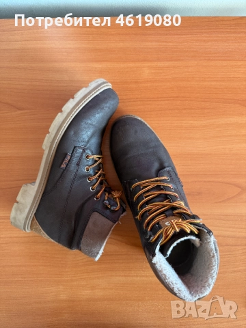 Мъжки зимни боти FILA с топла подплата – номер 41, снимка 2 - Мъжки боти - 52056600